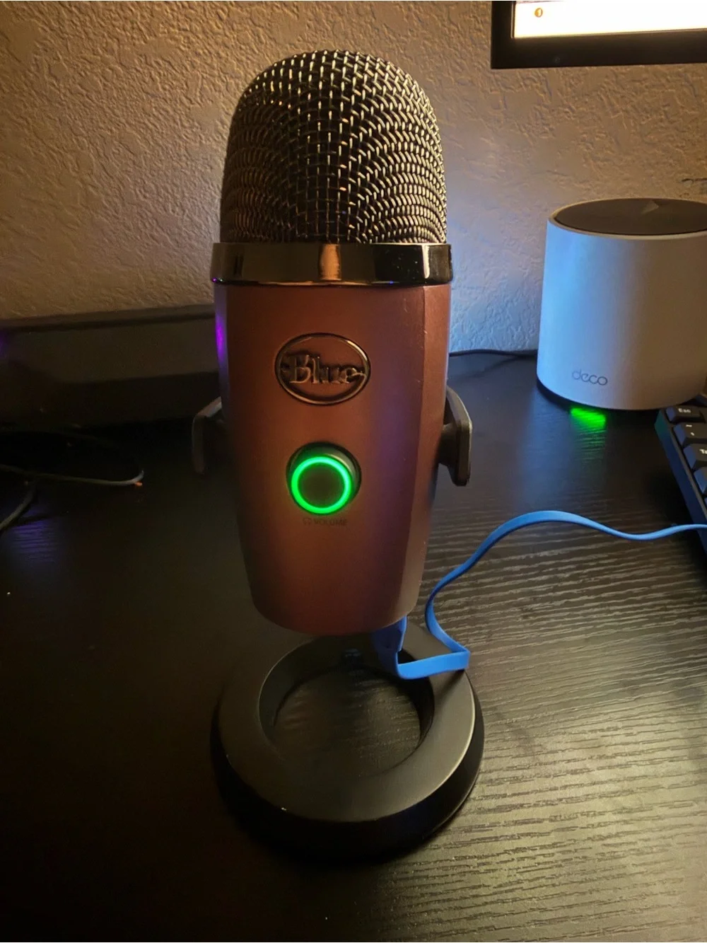 Blue Yeti Nano Metallic Red USB Microphone